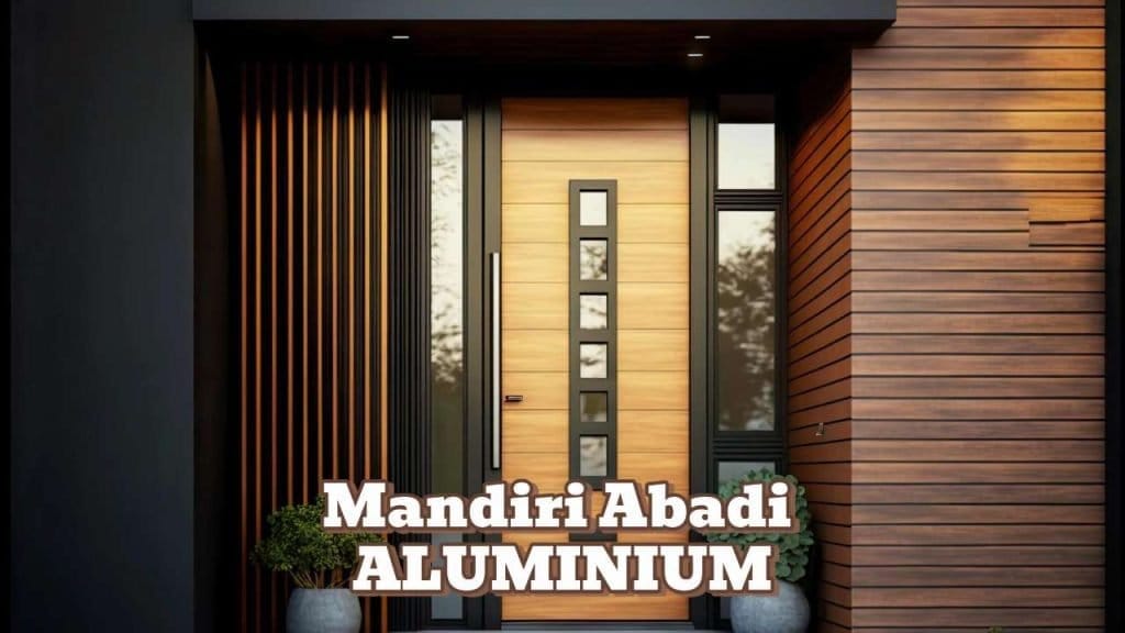 Harga Pemasangan Pintu Aluminium Alexindo Minimalis di Bekasi
