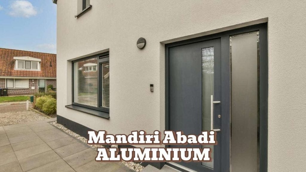 Harga Pemasangan Pintu Aluminium Alexindo Minimalis di Bekasi
