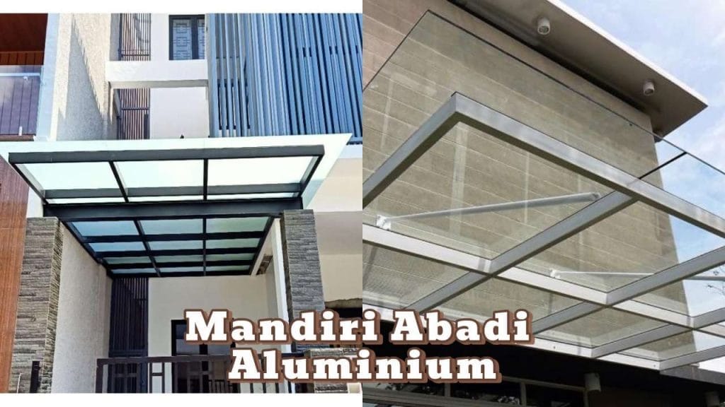 Pasang kanopi Kaca Tempered di Jatiasih Bekasi.