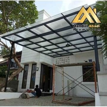 Jasa Pemasangan Kanopi Kaca Tempered di Cipayung Jakarta