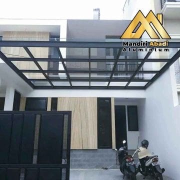 Jasa Pemasangan Kanopi Kaca Tempered di Cipayung Jakarta