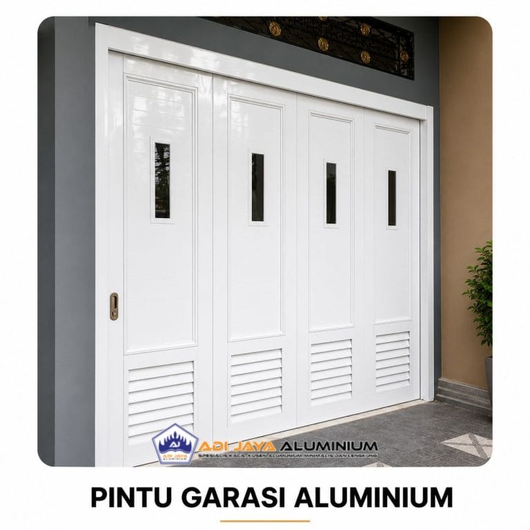 Pintu Garasi Aluminium